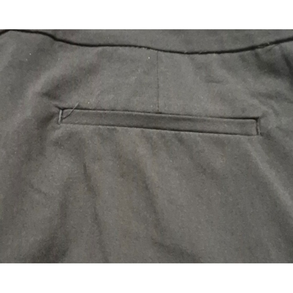 Chicos women's black pull on wide leg capri pants sz 18 stretch classic preppy - Picture 15 of 15